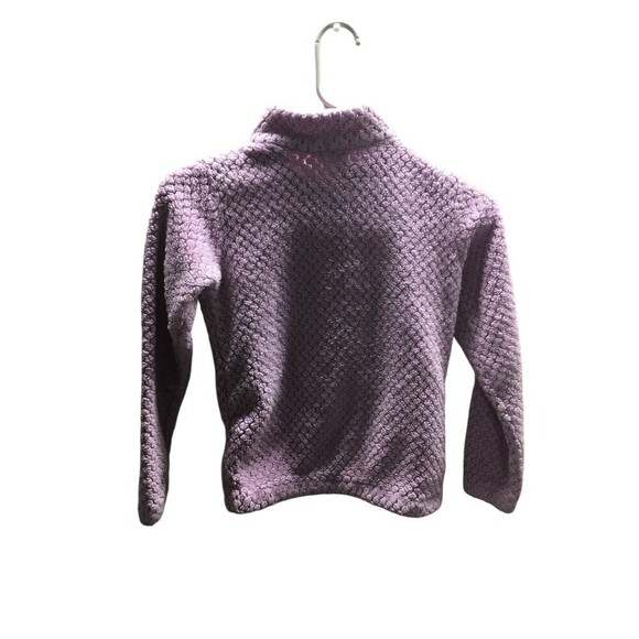 Columbia Jacket Girl's Size Small Zip Soft Plush Long Sleeve Purple - Picture 2 of 6
